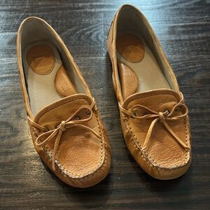 Frye Reagan campus drivers loafers shoes leather sz 9.5